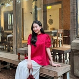 ÁO GẤM TAY PHỒNG ZAREEN VOA144