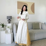 ÁO DÀI VÂN ANH LỤA ÔM ZAREEN ADI11