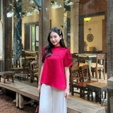 ÁO GẤM TAY PHỒNG ZAREEN VOA144