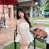 ÁO ỐNG XẾP LY NGỰC ZAREEN VOA132