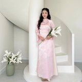 ÁO DÀI VÂN ANH LỤA ÔM ZAREEN ADI11