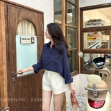 ÁO SƠ MI TAY DÀI BASIC ZAREEN SOM77