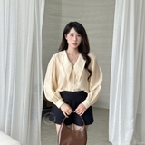 ÁO SƠ MI CỔ NHỌN ZAREEN SOM85