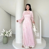 ÁO DÀI VÂN ANH LỤA ÔM ZAREEN ADI11