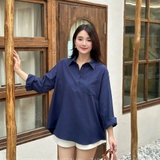 ÁO SƠ MI TAY DÀI BASIC ZAREEN SOM77