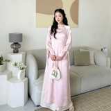 ÁO DÀI VÂN ANH LỤA ÔM ZAREEN ADI11