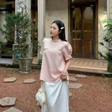 ÁO GẤM TAY PHỒNG ZAREEN VOA144