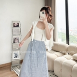 ÁO 2 DÂY CỔ TRÒN BASIC ZAREEN OAL05