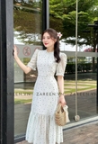 ĐẦM HOA DÀI ĐUÔI CÁ ZAREEN DAX83