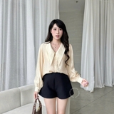 ÁO SƠ MI CỔ NHỌN ZAREEN SOM85