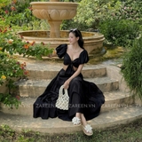 CHÂN VÁY DÀI 3 TẦNG RÚT EO ZAREEN VAD20