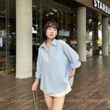 ÁO SƠ MI TAY DÀI BASIC ZAREEN SOM77
