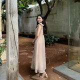 ĐẦM DÀI XẺ TÀ TAY NHÚN ZAREEN DAX115