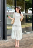 ĐẦM HOA DÀI ĐUÔI CÁ ZAREEN DAX83