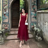 ĐẦM DÀI XẺ TÀ TAY NHÚN ZAREEN DAX115