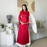 ÁO DÀI VÂN ANH LỤA ÔM ZAREEN ADI11