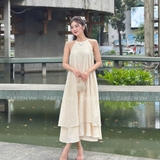 ĐẦM YẾM 2 TẦNG THÊU HOA ZAREEN DAX99