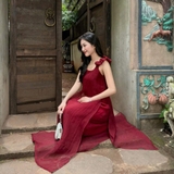 ĐẦM DÀI XẺ TÀ TAY NHÚN ZAREEN DAX115