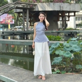 CHÂN VÁY LỤA DÁNG DÀI ZAREEN VAD18