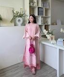 ÁO DÀI VÂN NHI TƠ HOA ZAREEN ADI07