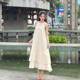 ĐẦM YẾM 2 TẦNG THÊU HOA ZAREEN DAX99