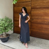 ĐẦM HOA PHỐI REN ZAREEN DAX120