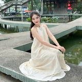 ĐẦM YẾM 2 TẦNG THÊU HOA ZAREEN DAX99