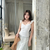 ÁO THUN NHÚN NGỰC ZAREEN THU177