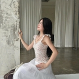 ÁO THUN NHÚN NGỰC ZAREEN THU177