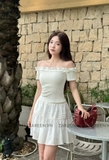 ÁO THUN CROPTOP TRỄ VAI ZAREEN THU164