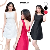 ĐẦM TAFTA KHOÉT LƯNG ZAREEN DAX81