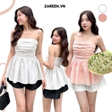 ÁO ỐNG XẾP LY NGỰC ZAREEN VOA132