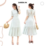 ĐẦM HOA DÀI ĐUÔI CÁ ZAREEN DAX83