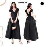 ĐẦM DÀI CỔ V ZAREEN DAX76