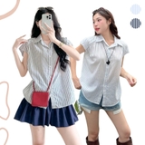 ÁO SƠ MI SỌC BASIC ZAREEN SOM76