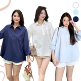 ÁO SƠ MI TAY DÀI BASIC ZAREEN SOM77