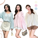 ÁO SƠ MI TAY PHỒNG ZAREEN SOM80