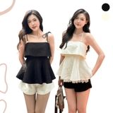 ÁO 2 DÂY PHỐI REN ZAREEN VOA146