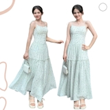 ĐẦM HOA MAXI 2 DÂY ZAREEN DAX112