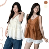 ÁO BABYDOLL 2 DÂY ZAREEN VOA151