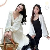 ÁO CARDIGAN CROPTOP BASIC ZAREEN CAR08
