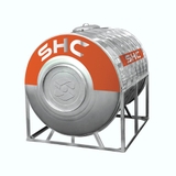 Bồn nước inox ngang SHC 4000 (ø 1380 ÷ ø 1420)