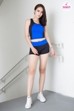 Bộ đùi croptop không tay