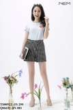 Áo T-shirt xanh nhạt