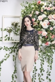 Juyp bút chì xẻ trước
