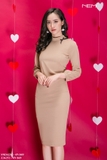 Juyp bút chì công sở màu nâu