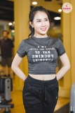 Áo croptop sunshine