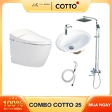 Combo thiết bị vệ sinh Cotto AK03-4