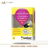 Keo dán gạch ngoài trời Weber.tai FLEX
