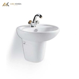 Chậu rửa treo tường Bravat C22358W-1
